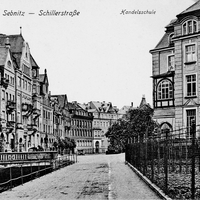 Sebnitz Handelsschule Schillerstraße, ca. 1933