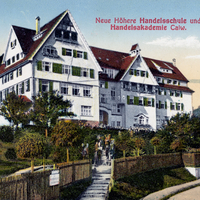 Calw Neue Höhere Handelsschule und Handelsakademie, 1914