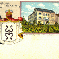 Dürkheim a.H., Pensionat, Gewerbe- und Handelsschule von H. Bärmann