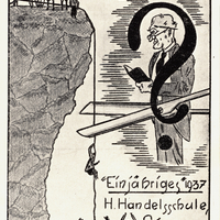 Singen, Höhere Handelsschule, Mittlere Reife, Einjähriges 1937, Kl. H. II. 2