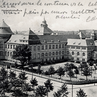 Köln_Handelshochschule,-Poststempel-1912