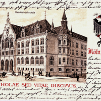 Köln,-Handelshochschule,-Non-scholae-sed-vitae-discimus, 1903