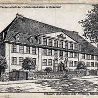 Radebeul -Gewerbe--und-Handelsschule-der-Lößnitzortschaften- Zeichnung