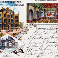 Hannover -Städtische-höhere-Handelsschule -Poststempel-1899