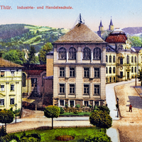 Sonnenberg- Thüringen  -Industrie--und-Handelsschule -1920