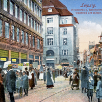 Leipzig während der Messe